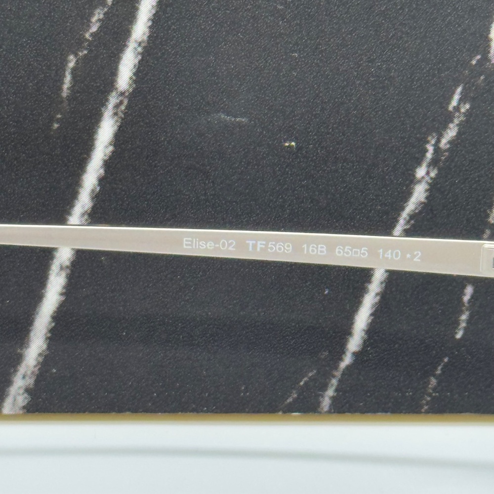 NEW TOM FORD TF569 16B WOMEN BUTTERFLY SUNGLASSES TOM FORD ELISE-02 FT0569/S 16B - Picture 9 of 11